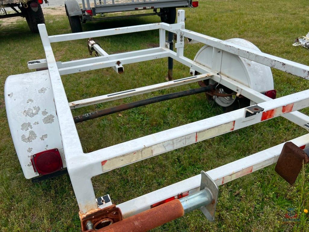 SIGNAL BOARD TRAILER FRAME,**NO TITLE, INVOICE ONLY**