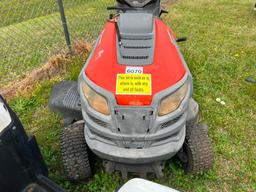 HUSQVARNA YTH22V46 RIDING LAWN MOWER;SER#082313A04408