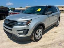 2018 Ford Explorer Multipurpose Vehicle (MPV), VIN # 1FM5K8AR2JGA21805