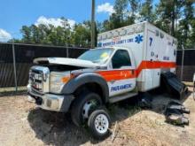 2016 Ford F-450 XLT Ambulance, VIN # 1FDUF4GT3GEA39567