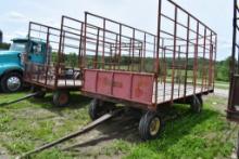 16' Metal Hay Wagon
