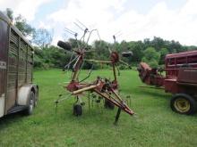 AGCO /ENOROSSI 4 STAR TEDDER HYDRAULIC FOLD