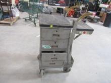 WERAND TOOL BOX ON WHEELS WELDING CART