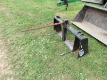 HLA SKID STEER QUICK ATTACH BALE SPEAR FROM
