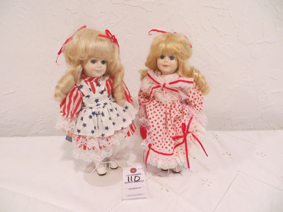 Bradley's Collectibles 2 dolls