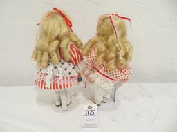 Bradley's Collectibles 2 dolls