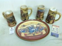 Miller steins and plater and Revolution Dice