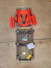 FOLDABLE MODIFIED RESCUE STRETCHER (APPEARS NEW/NO PAPERWORK)