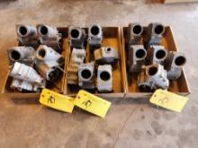 BOXES OF OIL PUMP HOUSINGS