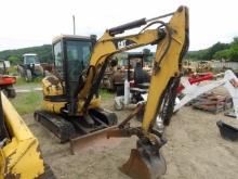 Cat 303CR Mini Excavator, EROPS, Mechanical Thumb, Backfill Blade, Engine T