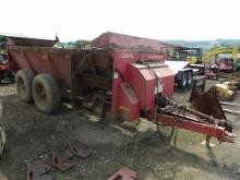 Gehl MS1315 Scavenger Manure Spreader, Tandam, Some Patches In Bottom