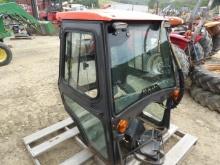 Kubota Hard Cab For BX 80 Series Tractors, Sliding Door Windows, Heat, High