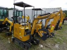AGT H15 Mini Excavator, Side Pilot Controls, Thumb, Larger Machine s/n 3014