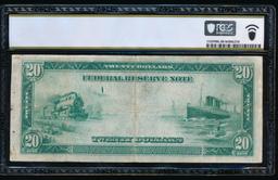 1920 $10 New York FRN PCGS 30