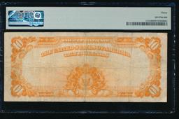1922 $10 Gold Certificate PMG 30