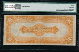 1913 $50 Gold Certificate PMG 15