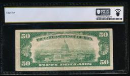 1929 $50 Dallas FRBN PCGS 25