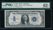 1934 $1 STAR Silver Certificate PMG 63EPQ