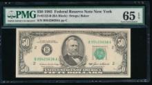 1985 $50 New York FRN PMG 65EPQ