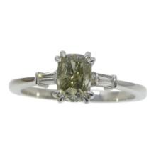 Elegant GIA Certified Natural 1.07 Ct Diamond Ring
