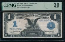 1899 $1 Black Eagle Silver Certificate PMG 30