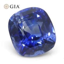 GIA Certified Natural 3.79 Ct Blue Sapphire