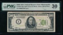 1934 $500 Minneapolis FRN PMG 30