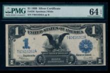 1899 $1 Black Eagle Silver Certificate PMG 64EPQ