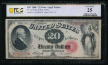 1880 $20 Legal Tender Note PCGS 25