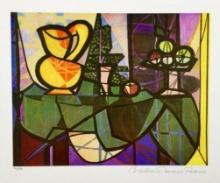 Pitcher and Bowl of Fruit Giclee