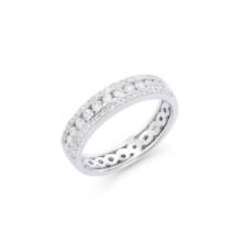 14KT White Gold 0.70ctw Diamond Ring