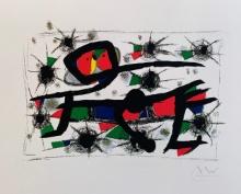 Joan Miro PEINTURE POESIE Facsimile Signed Limited Edition Giclee