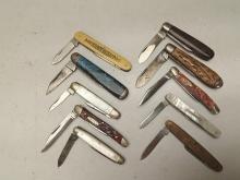 (10Pcs.) ASSORTED ROBESON FOLDING KNIVES
