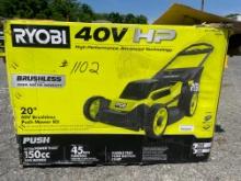 Ryobi 20" Self Propelled Mower