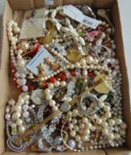 Mostly Vintage Costume Jewelry.