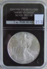 2003 Silver Eagle MS+.