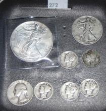 1995 Silver Eagle. $1.25 face value 90% U.S. Silve