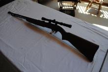 J.C. Higgins Model 29 Semi-Automatic .22 long rifle with 3-7x20 scope, Serial No. 2552429