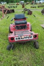 Snapper 160 Zero-turn mower, owner says "it runs but doesn't have battery"
