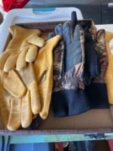 Assortment of Leather & other gloves