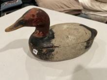 Vintage Wooden Duck Decoy