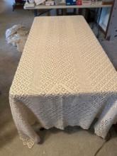 Crocheted Tablecloth-really nice