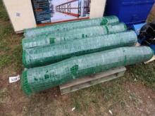 EINGP Green PVC Coated Mesh Fence Rolls