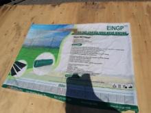 EINGP Green PVC Coated Mesh Fence & Posts