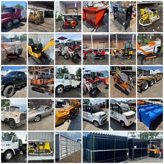 August Monthly Equipment Consignment Auction