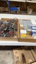 2 boxes of  A/C parts & tools