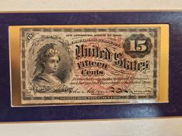 Fifteen Cent Fractional Currency Note