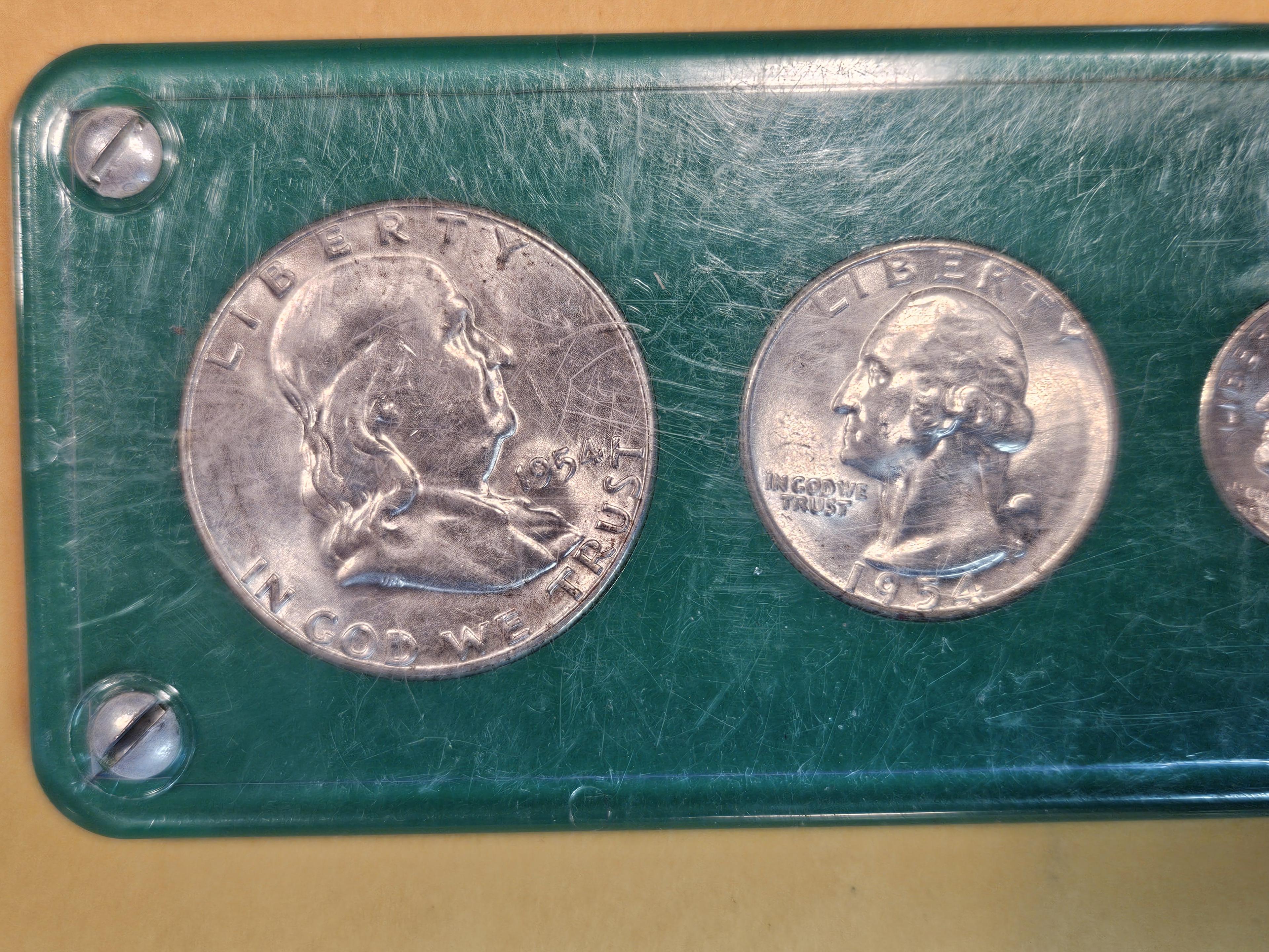 Better Date 1954 US Coin Year Set
