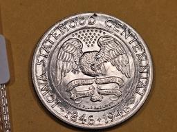 GEM Brilliant uncirculated 1946 Commemorative Half Dollar