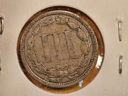 1867 Three Cent Nickel